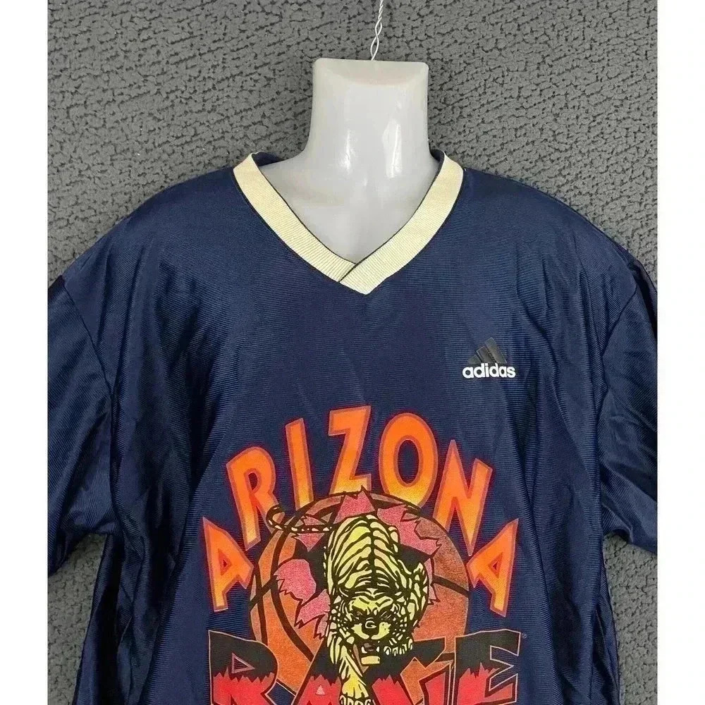 NWT Phoenix Suns Athletic Club Arizona Rage Jersey LARGE Adidas Reversible Blue - Picture 11 of 11